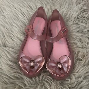 Melissa Barbie Collab pink shoes